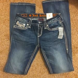 BNWT rock revival Tali boot cut jeans